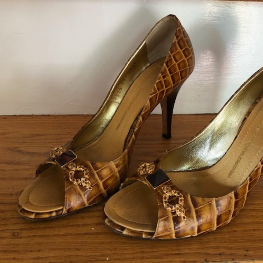 Giuseppe Zanotti Raffia Sandal